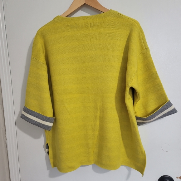 Anthropologie Oliver Relaxed Fit Boxy Striped Sweater - Picture 6 of 7